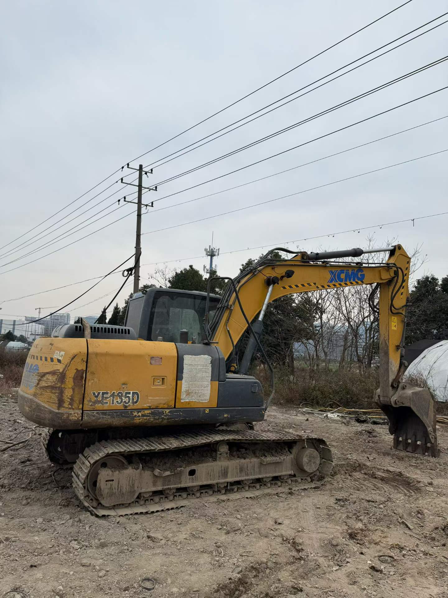 Used XCMG XE135GA Excavator 2017 Model / 4