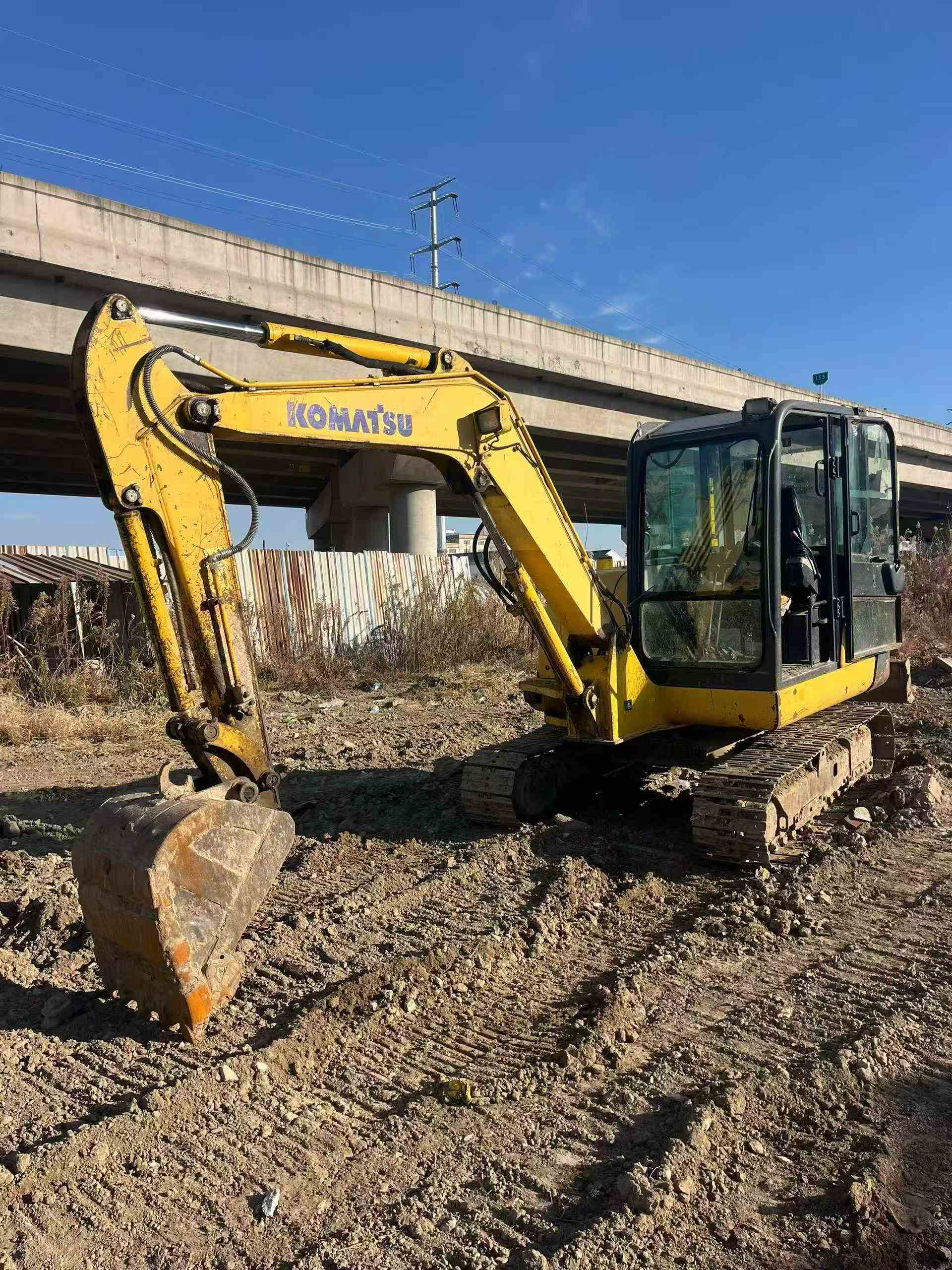 Used Komatsu PC56-7 Excavator 2013 Model / 3