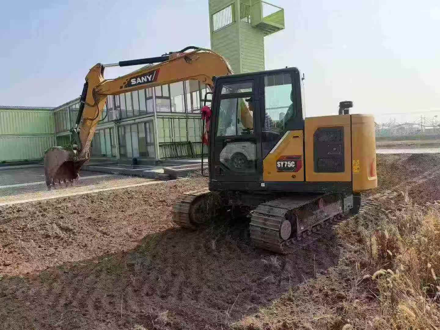 Used Sany SY75 Excavator 2016 Model / 2