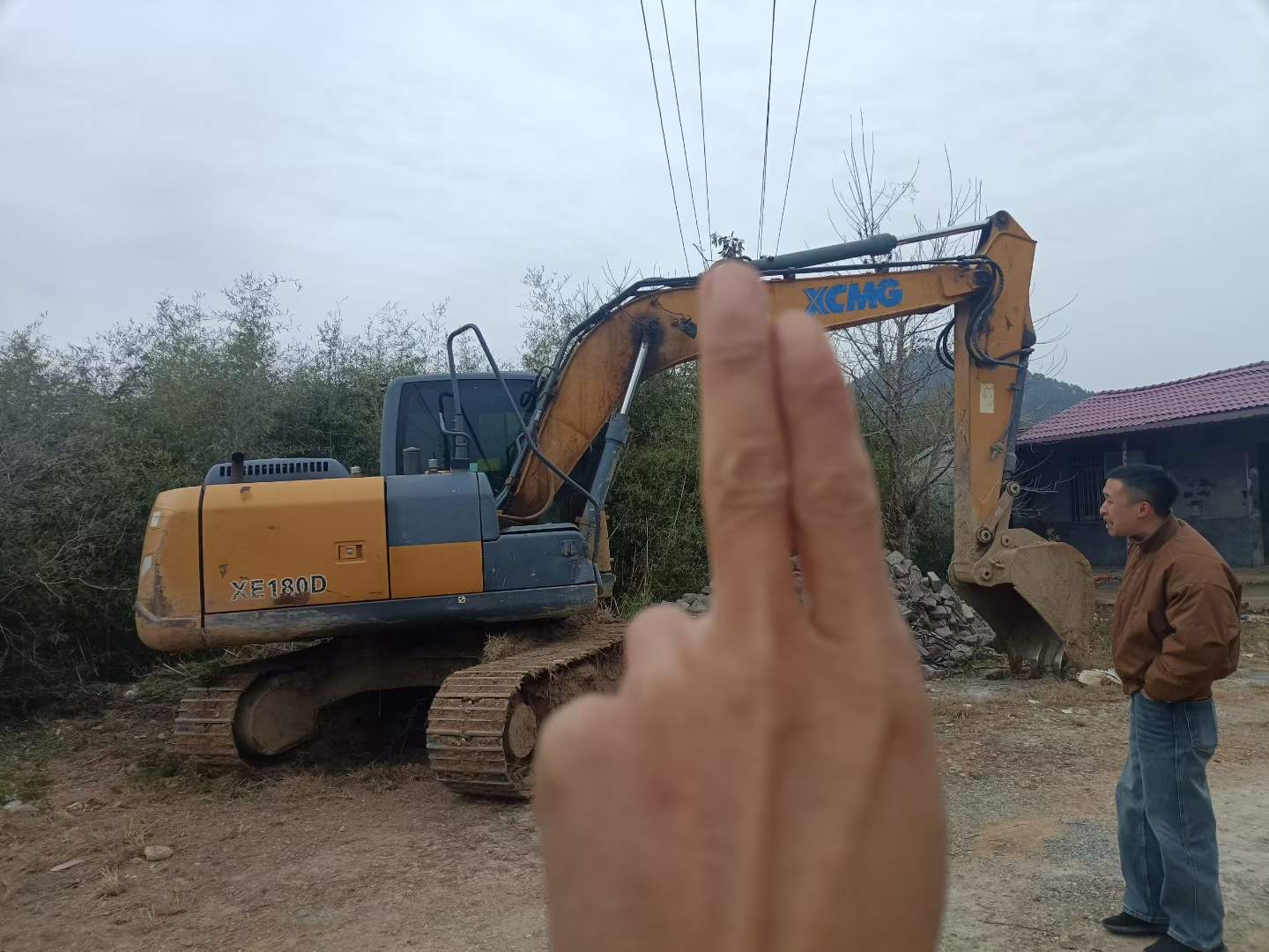 Used XCMG XE135GA Excavator 2018 Model / 3