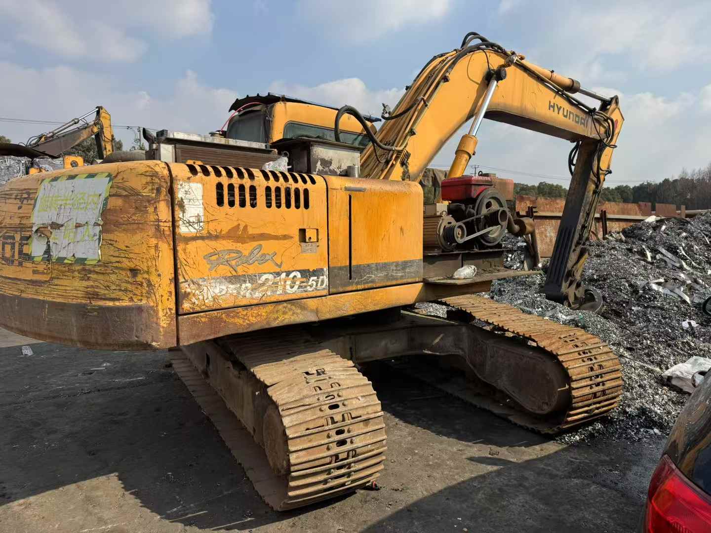 Buy Hyundai R210-5 Used Excavator