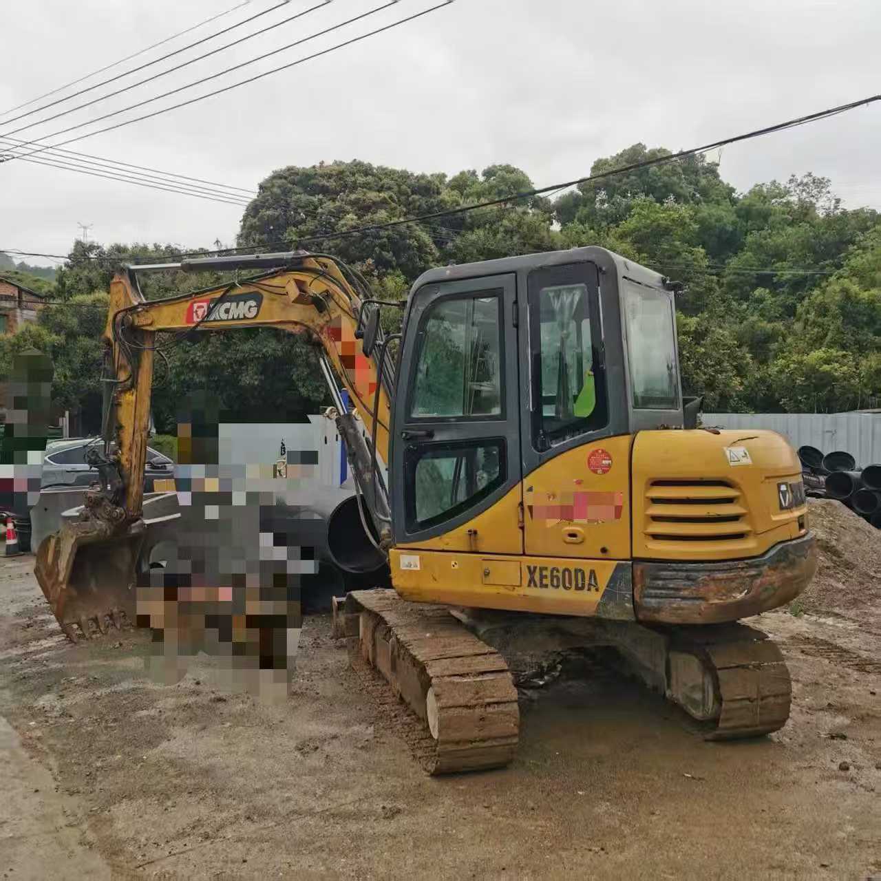 Buy XCMG XE60 Used Excavator