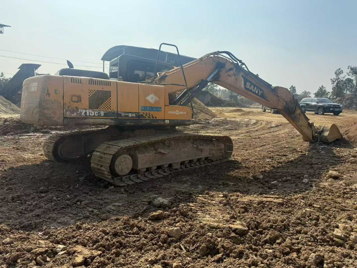 Used Sany SY215C-9 Excavator 2014 Model / 6