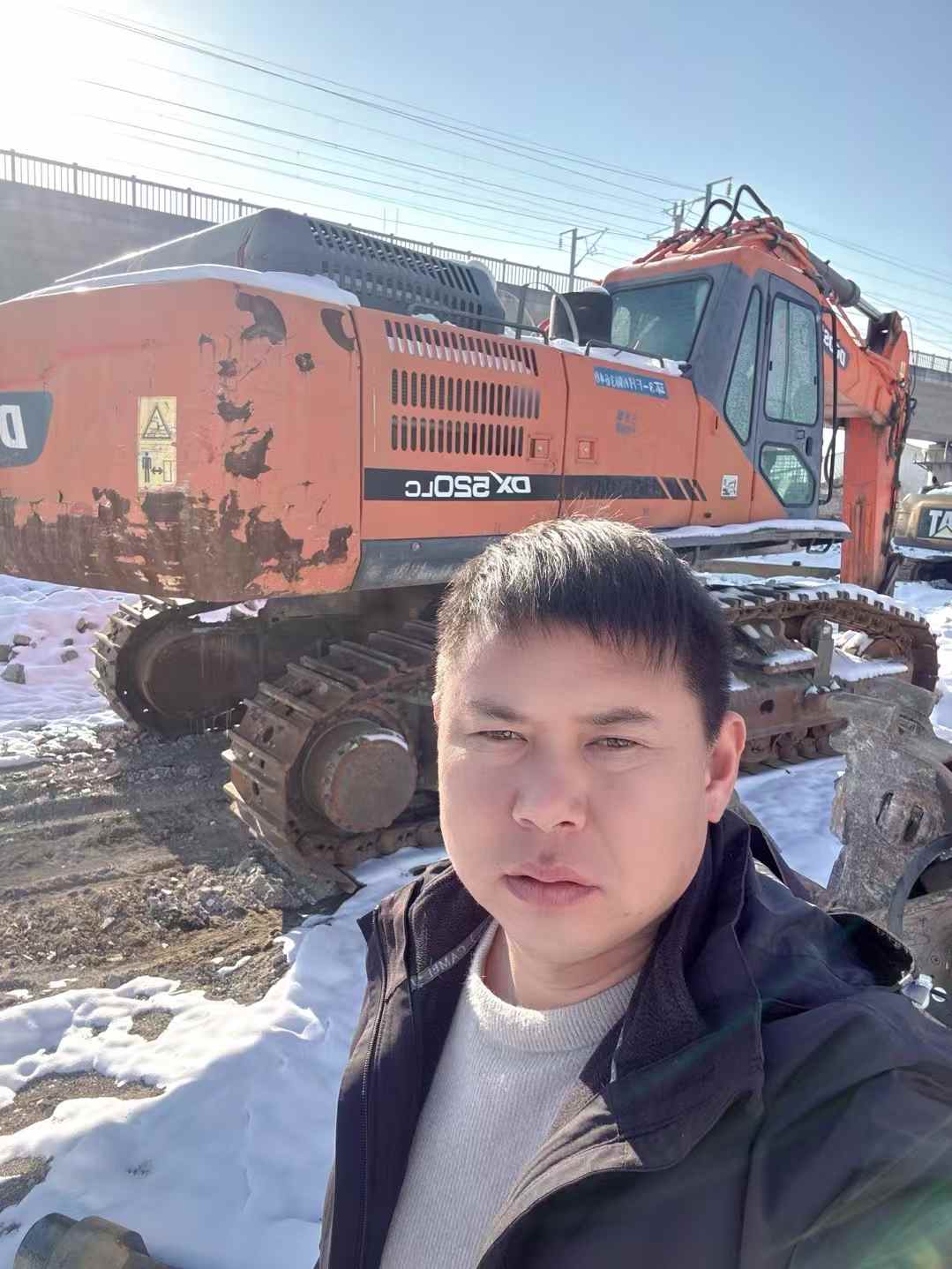 Used Doosan DX520LC Excavator 2021 Model / 4