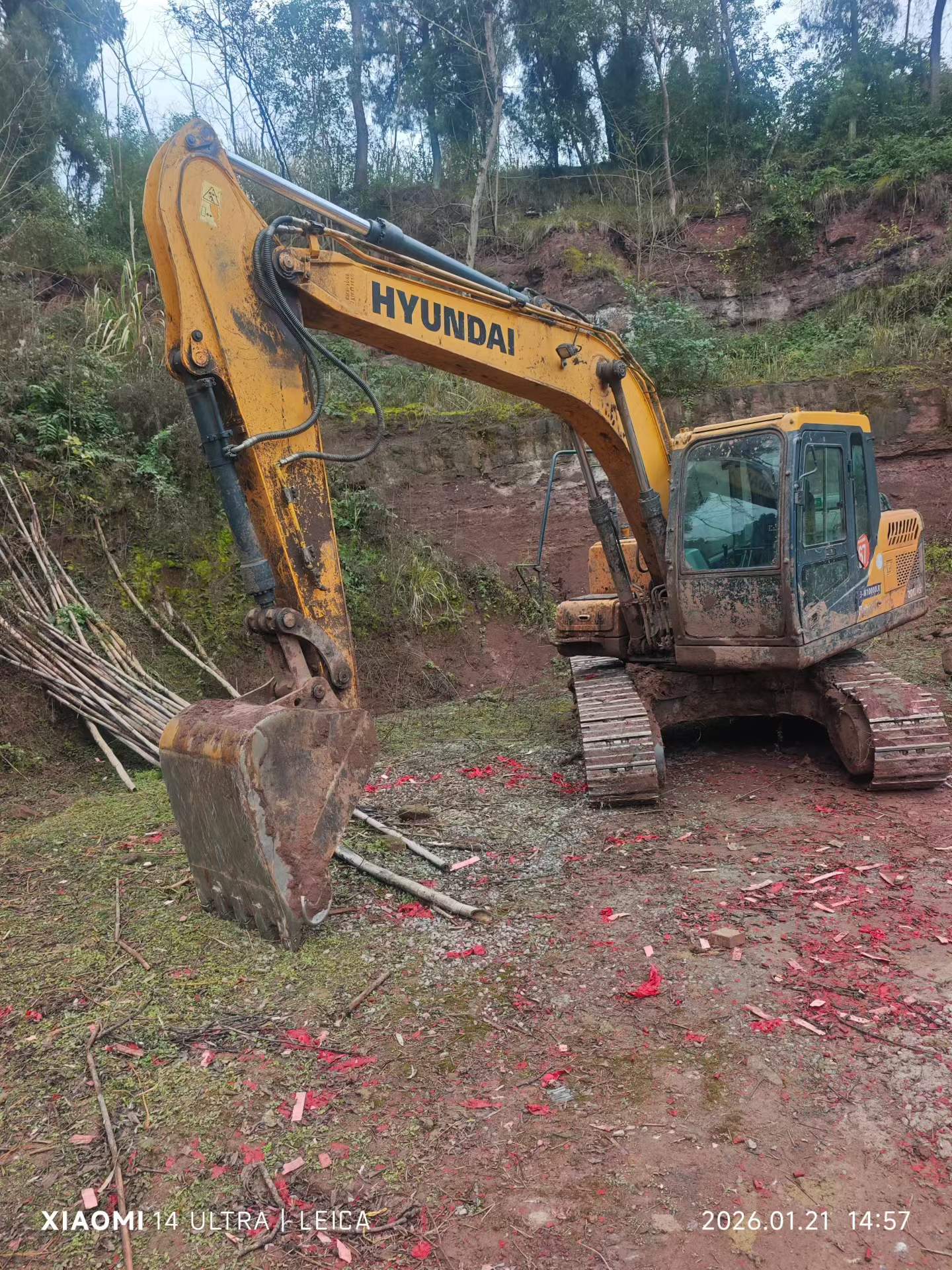 Used Hyundai HX60 Excavator 2019 Model / 8