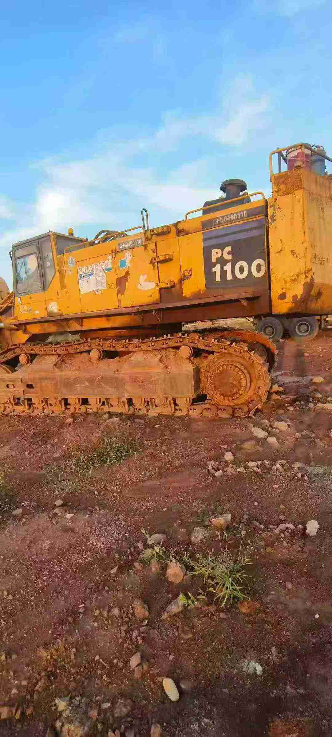 Buy Komatsu PW100 Used Excavator / 4 Used Komatsu PW100 Excavator 2016 Model / 4