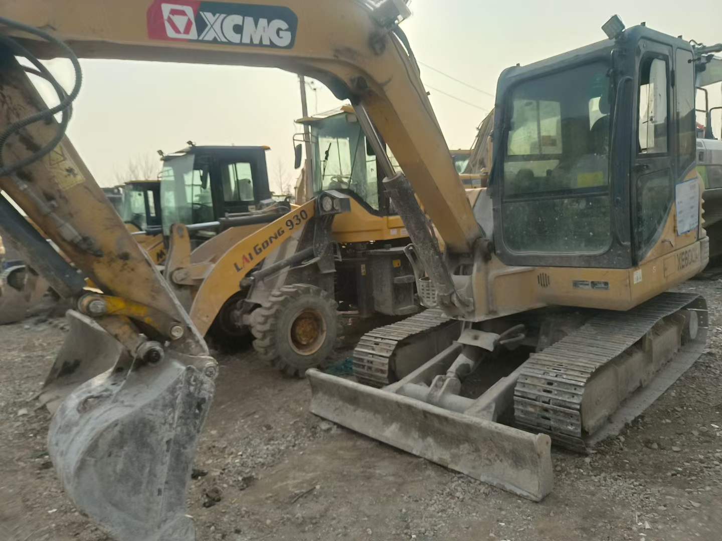 Buy XCMG XE55U Used Excavator