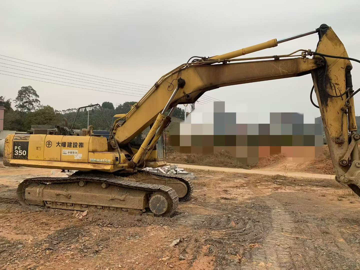 Buy Komatsu PC350LC-7 Used Excavator