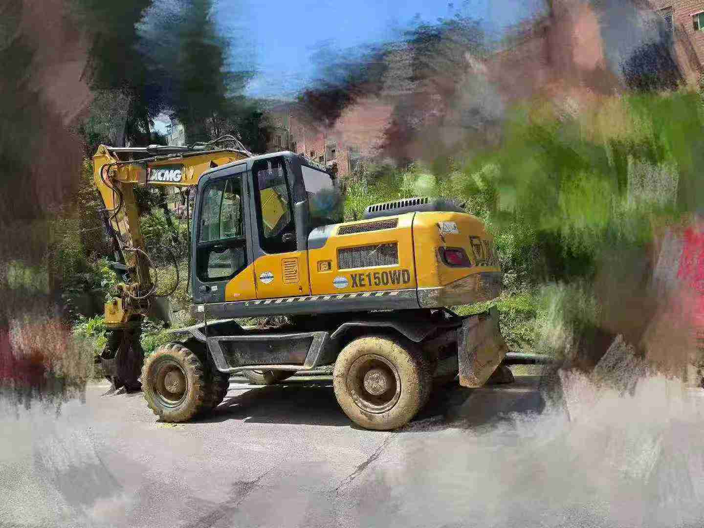 Used XCMG XE150 Excavator 2020 Model / 3