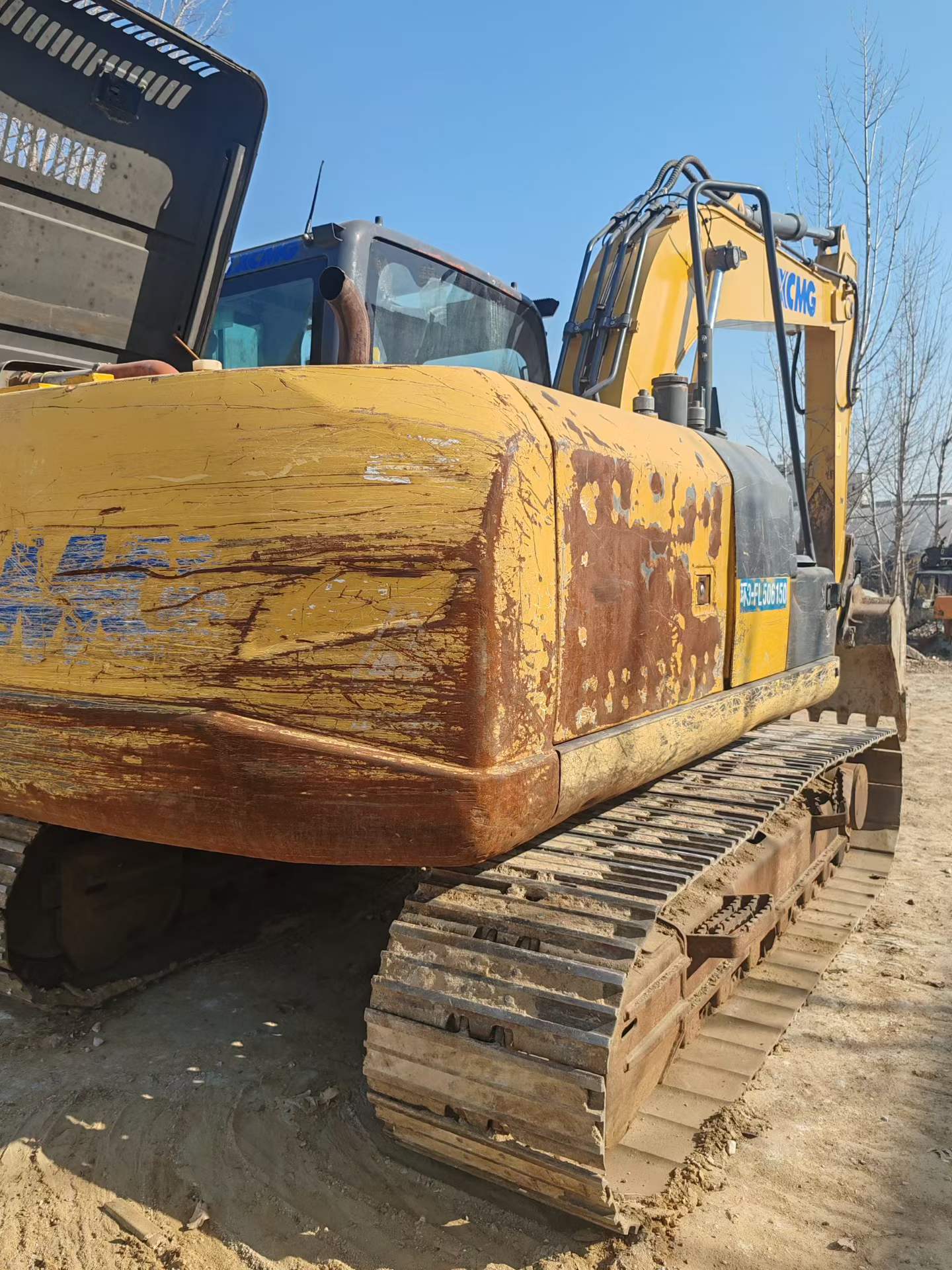 Used XCMG XE150D Excavator 2017 Model / 8