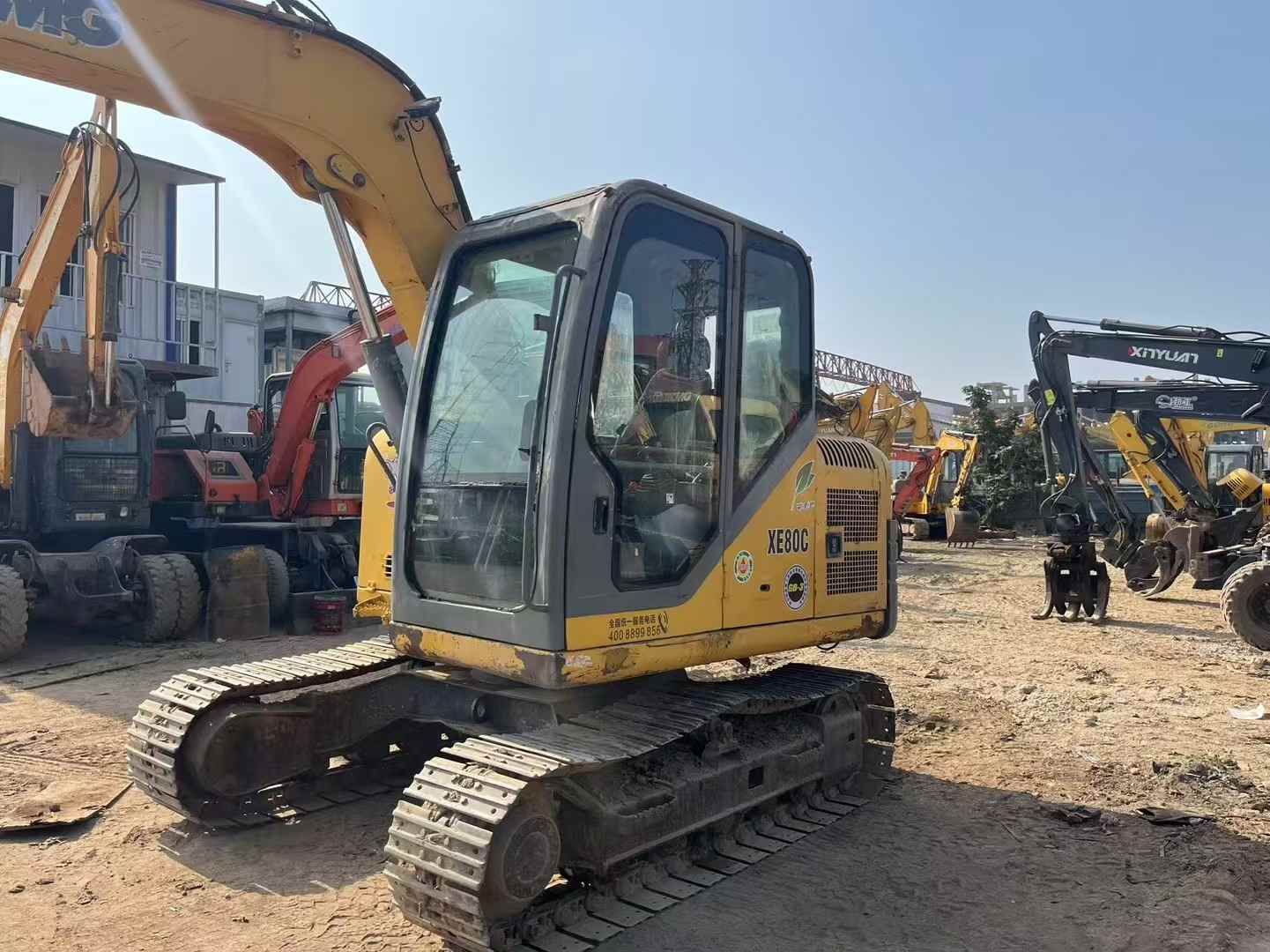 Used XCMG XE80 Excavator 2016 Model / 3
