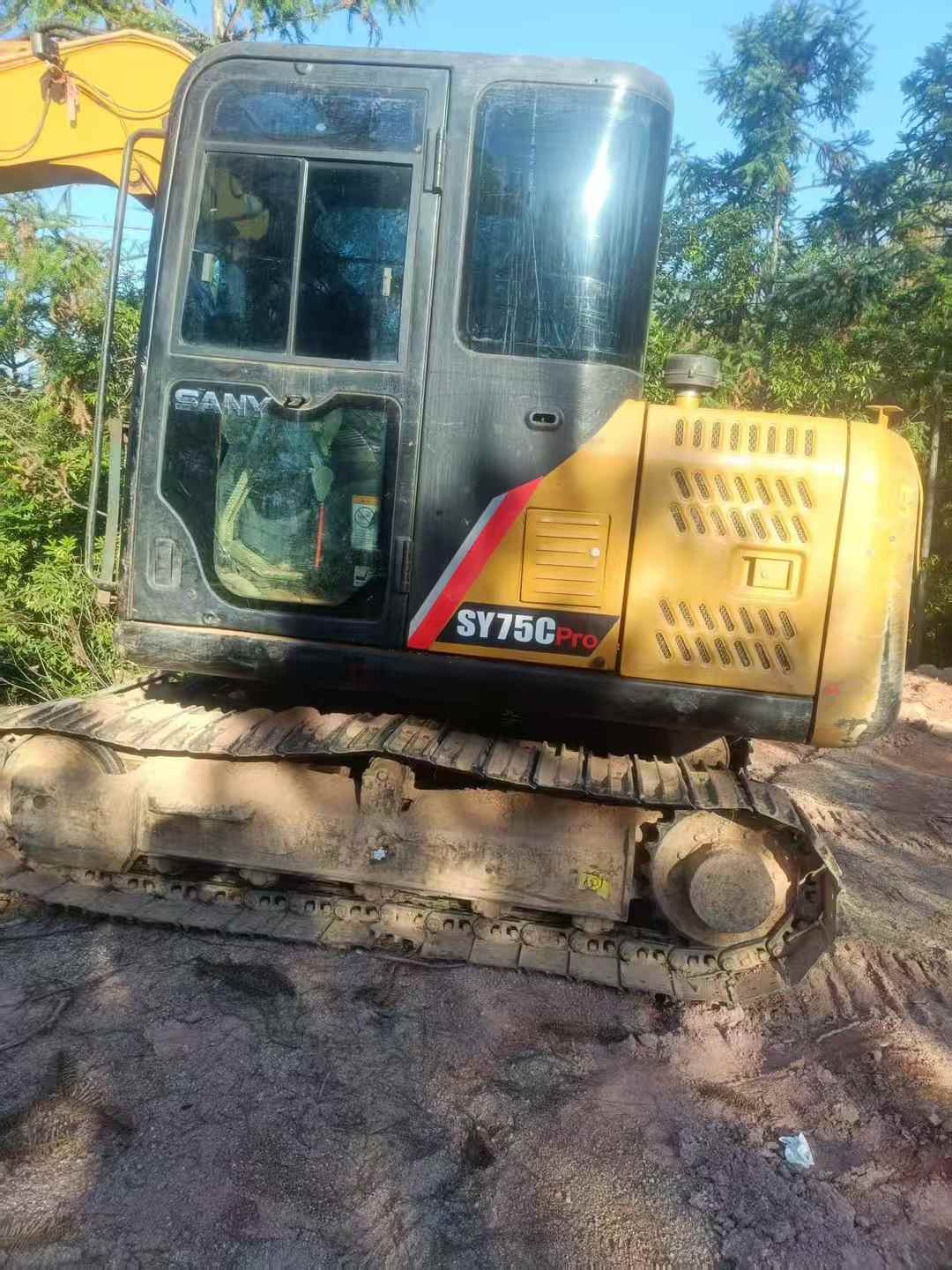 Buy Sany SY75 Used Excavator / 3 Used Sany SY75 Excavator 2013 Model / 3
