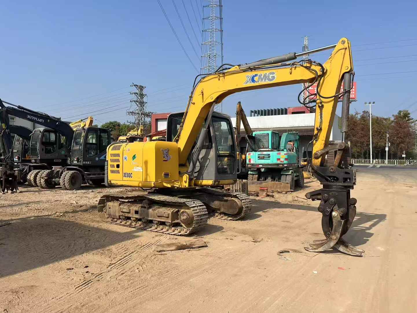 Buy XCMG XE80 Used Excavator