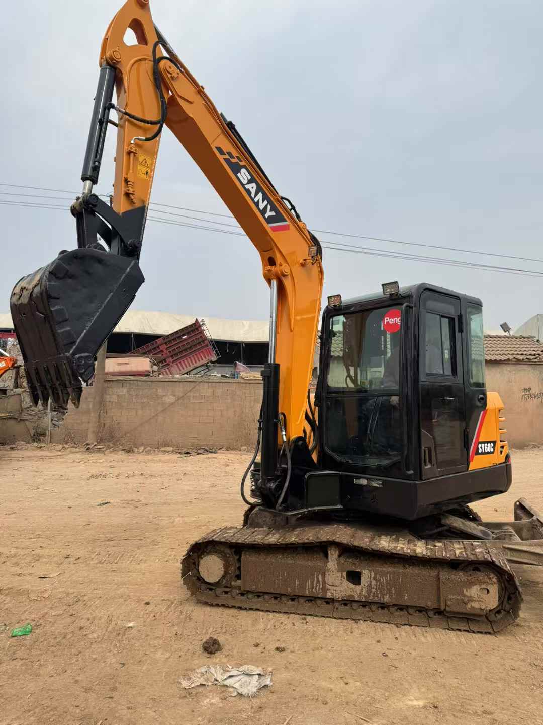 Used Sany SY60 Excavator 2016 Model / 4