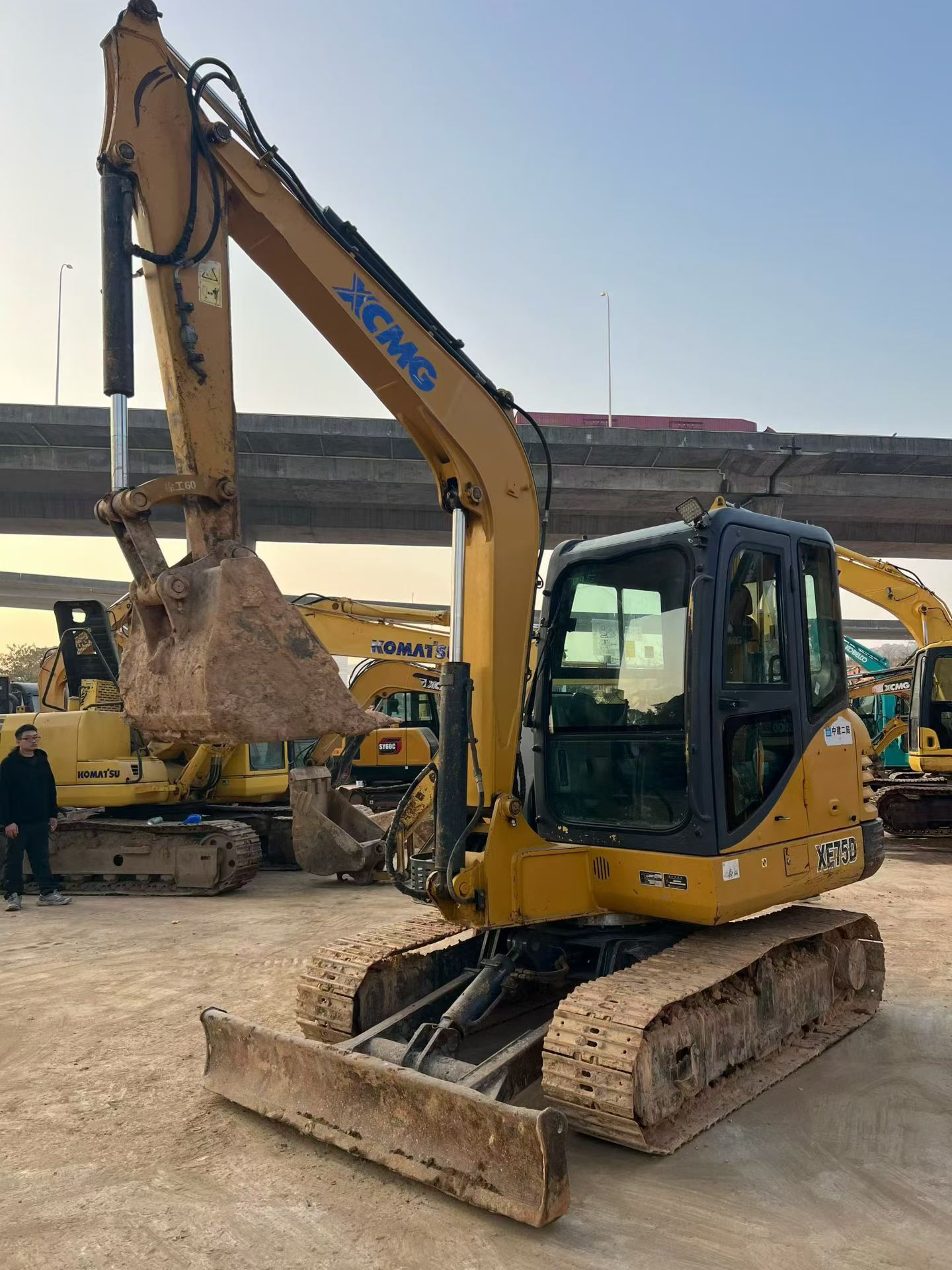 Buy XCMG XE55U Used Excavator