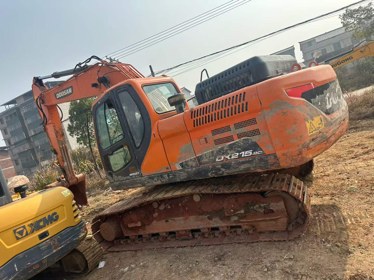 Used Doosan DX215-9C ACE Excavator 2021 Model / 4