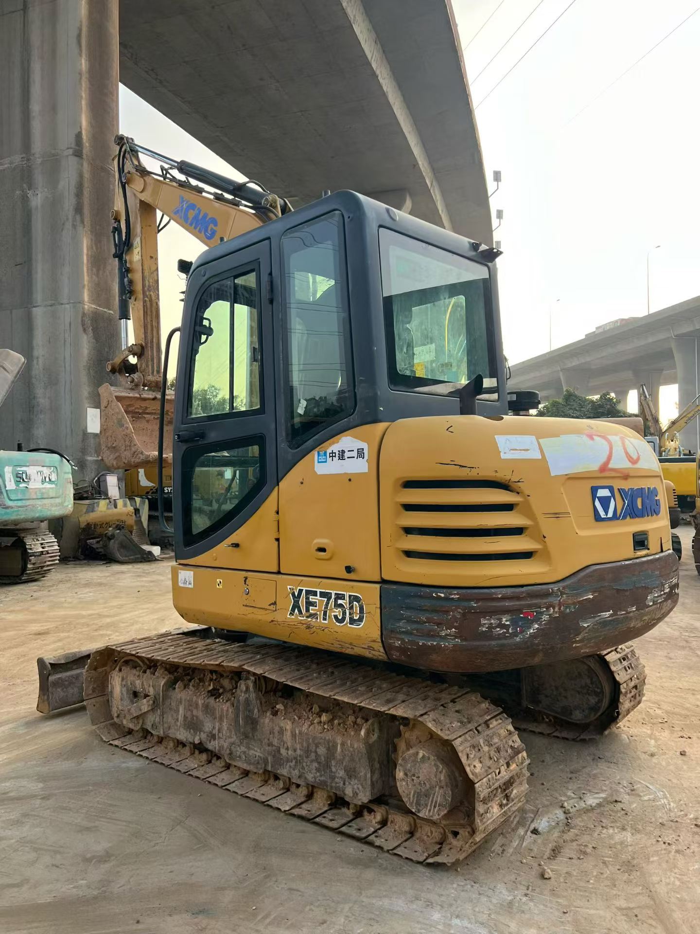Used XCMG XE55U Excavator 2018 Model / 5