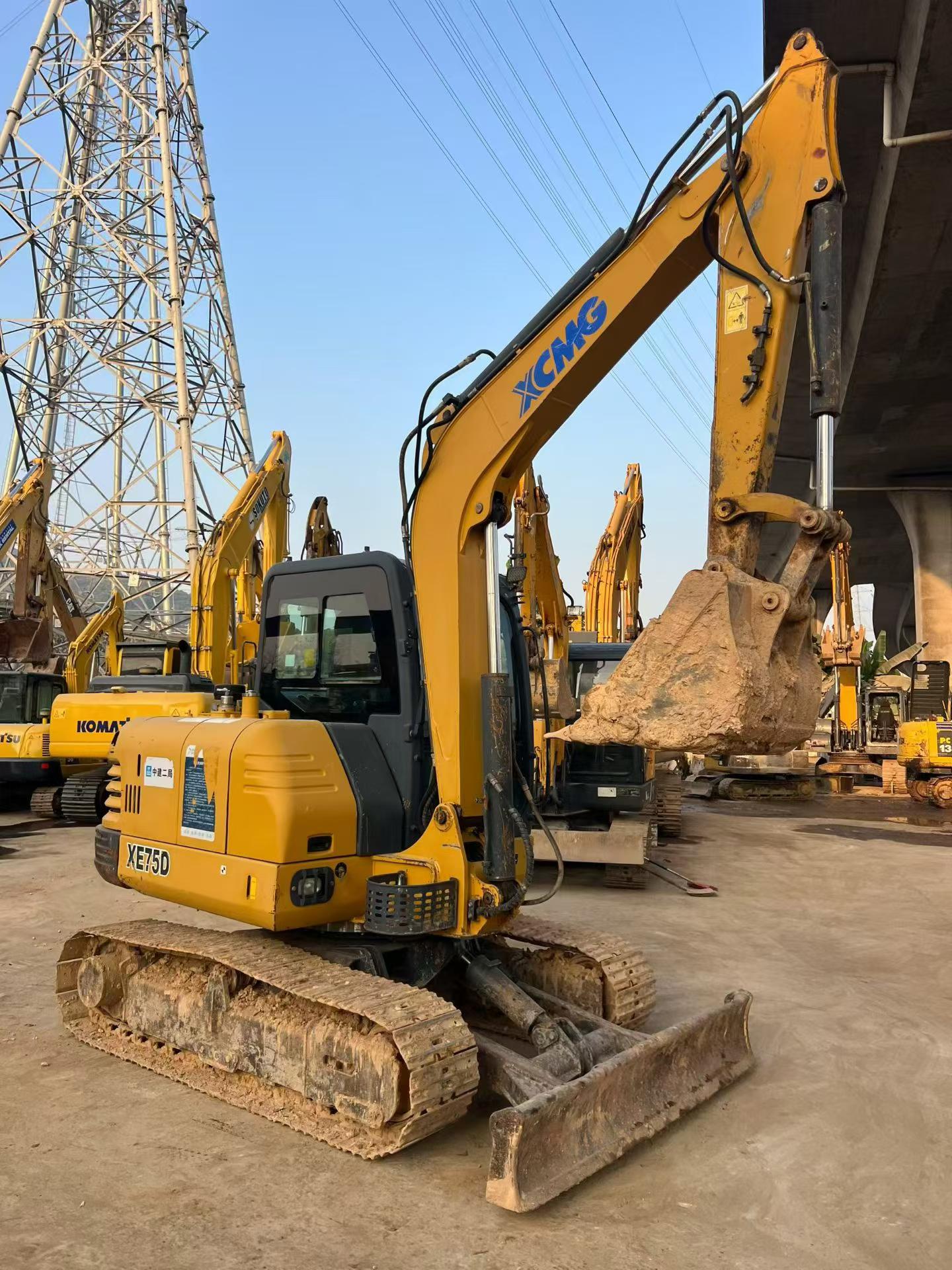 Used XCMG XE55U Excavator 2018 Model / 7