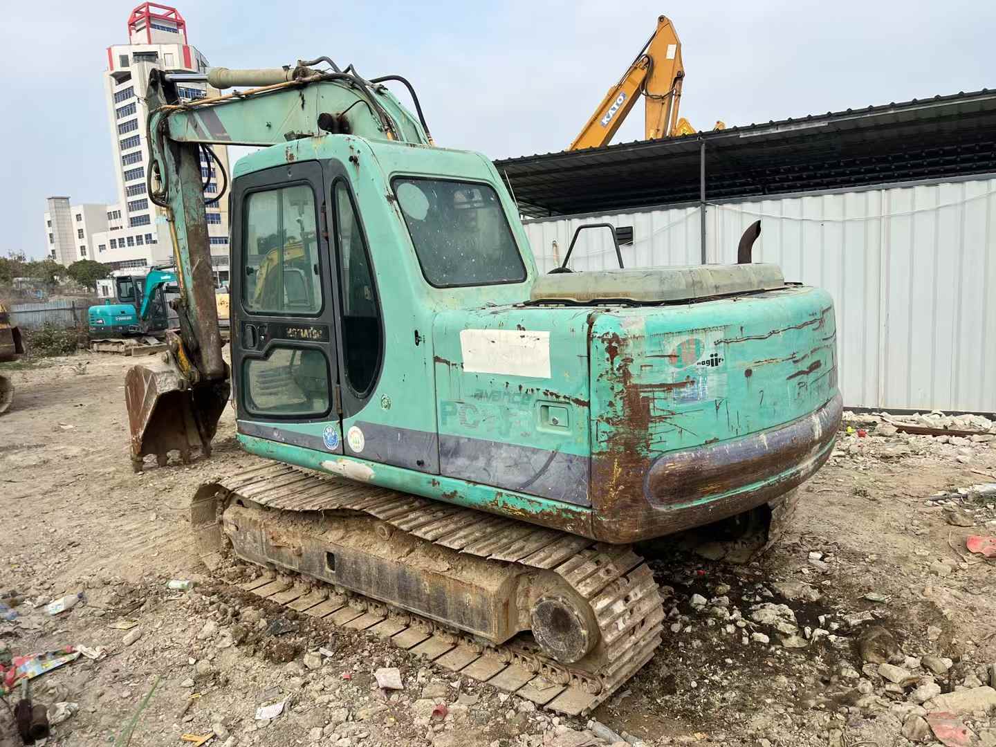 Buy Komatsu PW100 Used Excavator Buy Komatsu PW100 Used Excavator