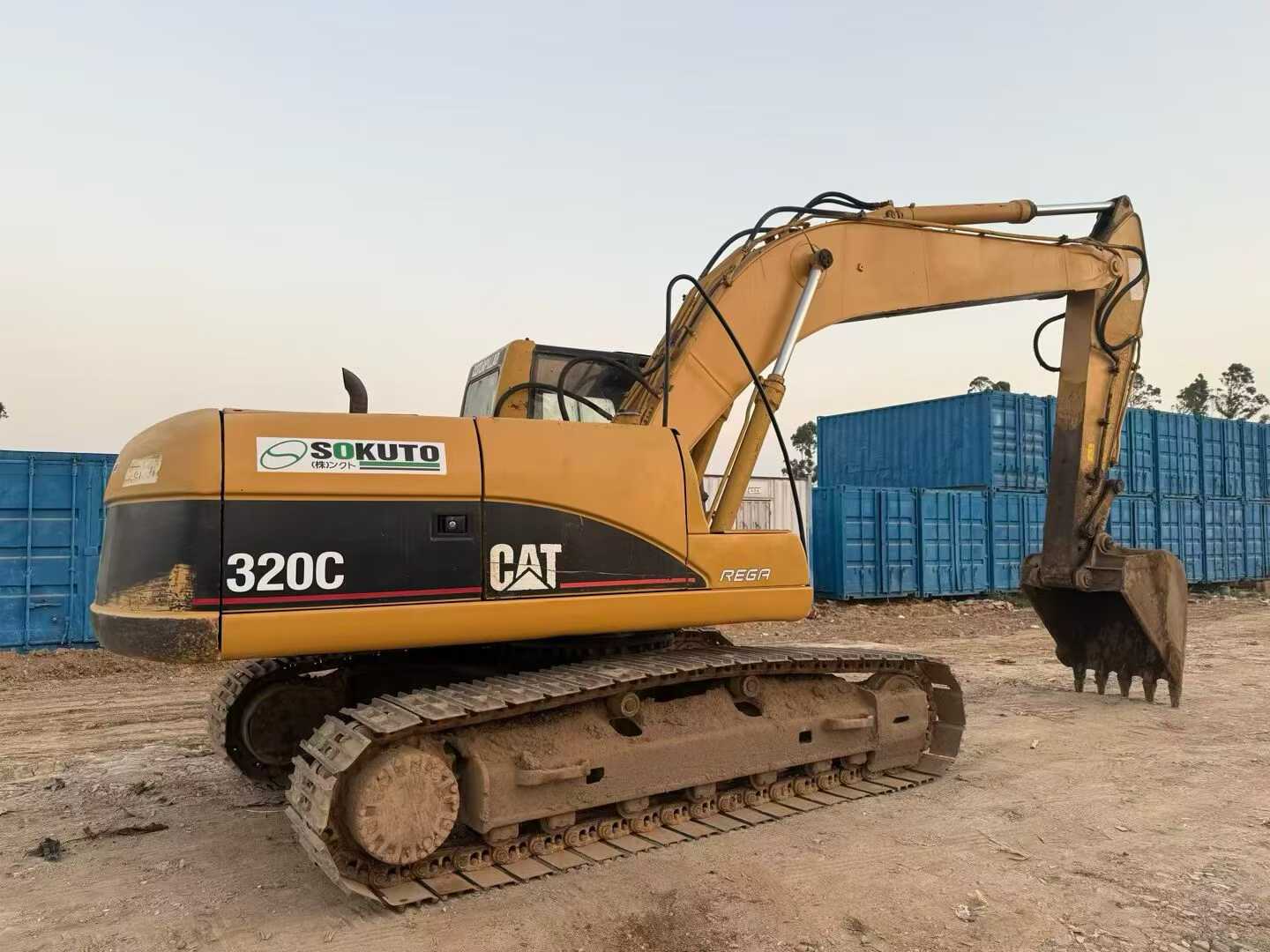 Buy Caterpillar 320C Used Excavator
