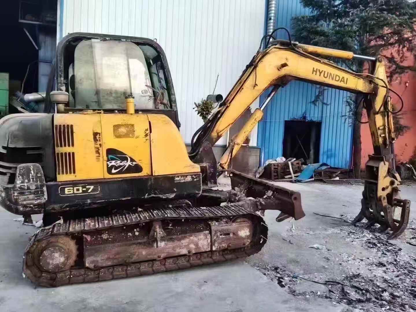 Used Hyundai R60-7 Excavator 2011 Model / 2