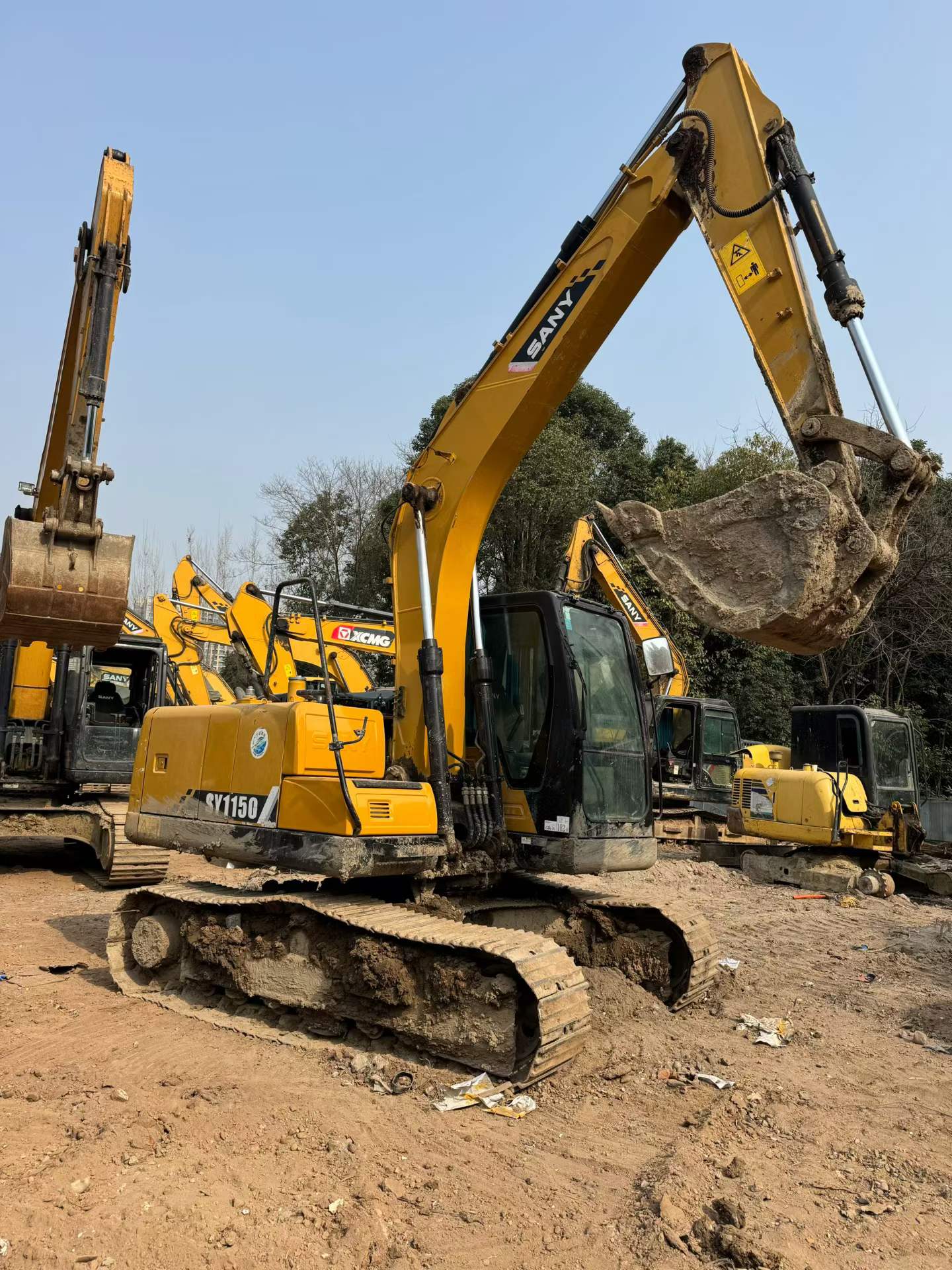 Used Sany SY115C Excavator 2018 Model / 5