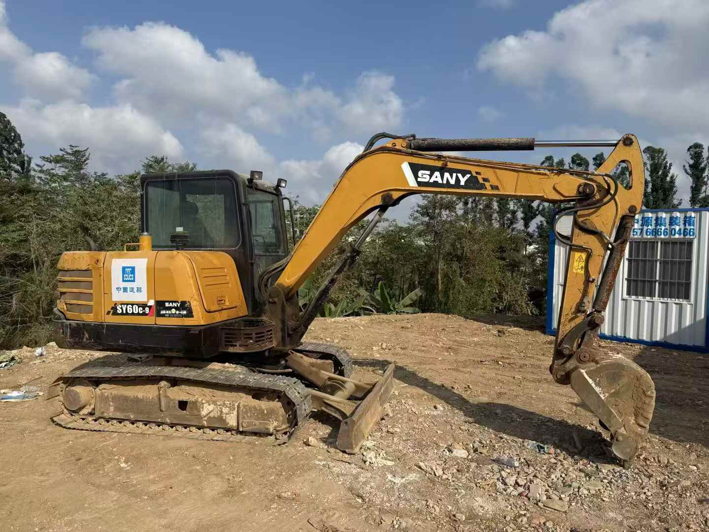 Used Sany SY55 Excavator 2016 Model / 2