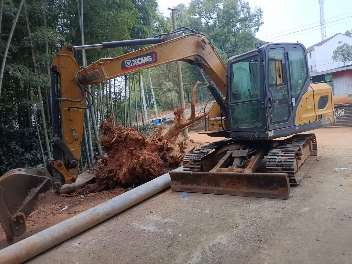 Used XCMG XE75WD Excavator 2023 Model / 2