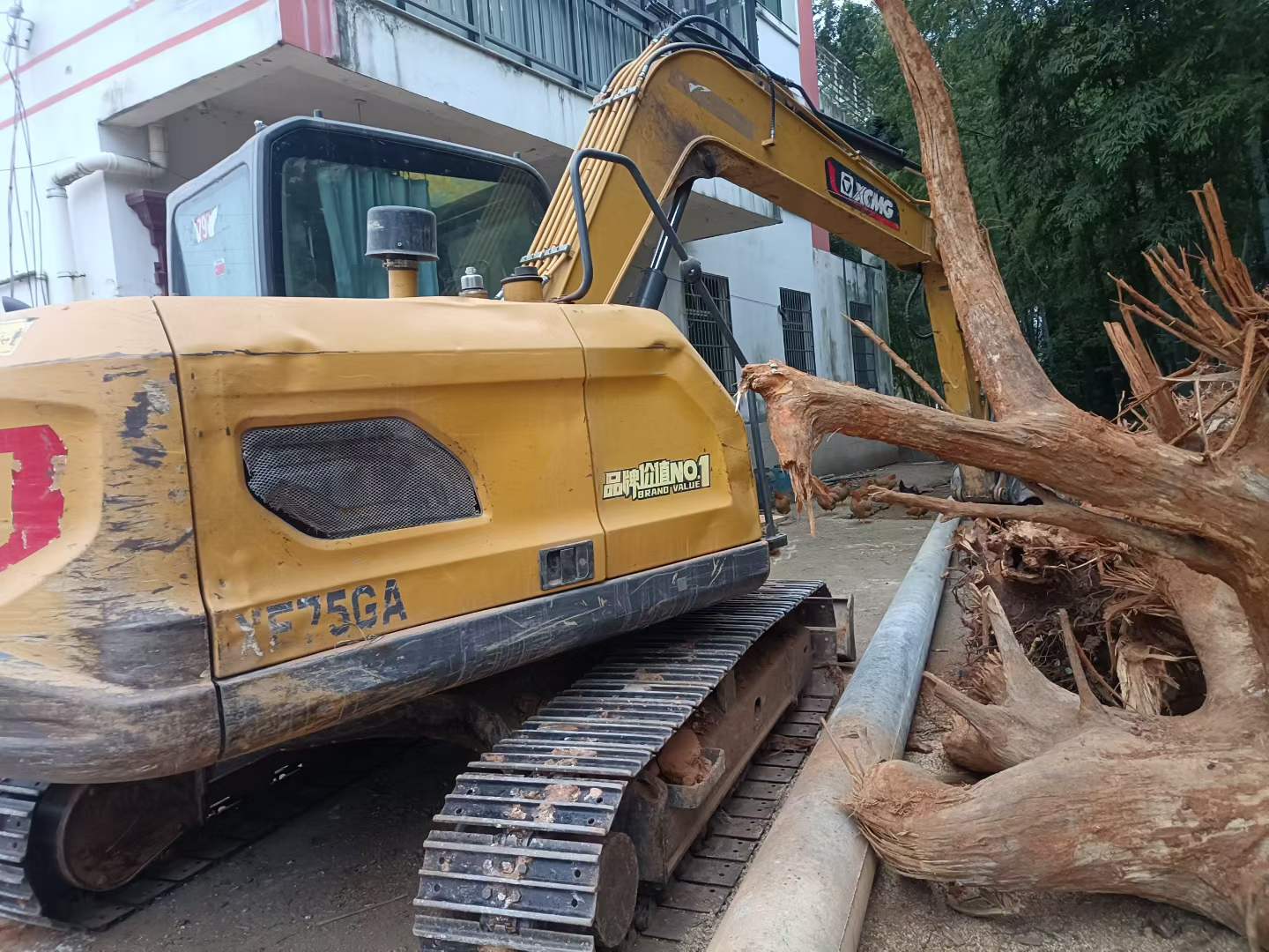 Used XCMG XE75WD Excavator 2023 Model / 3