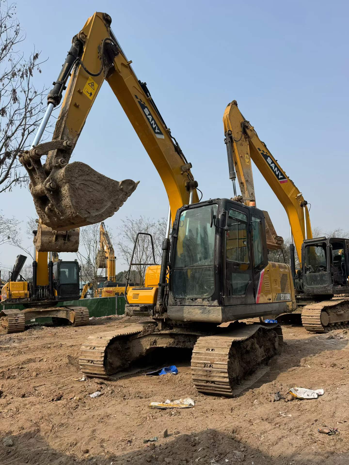 Used Sany SY115C Excavator 2018 Model / 4
