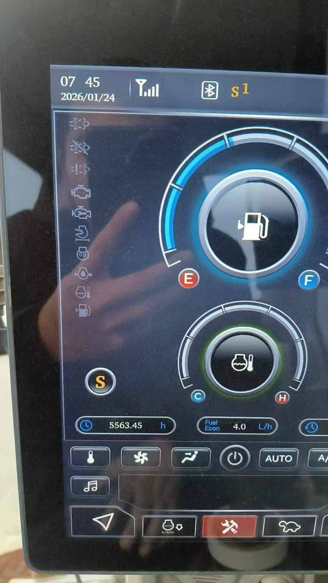 Used Sany SY215W Excavator 2021 Model / 7