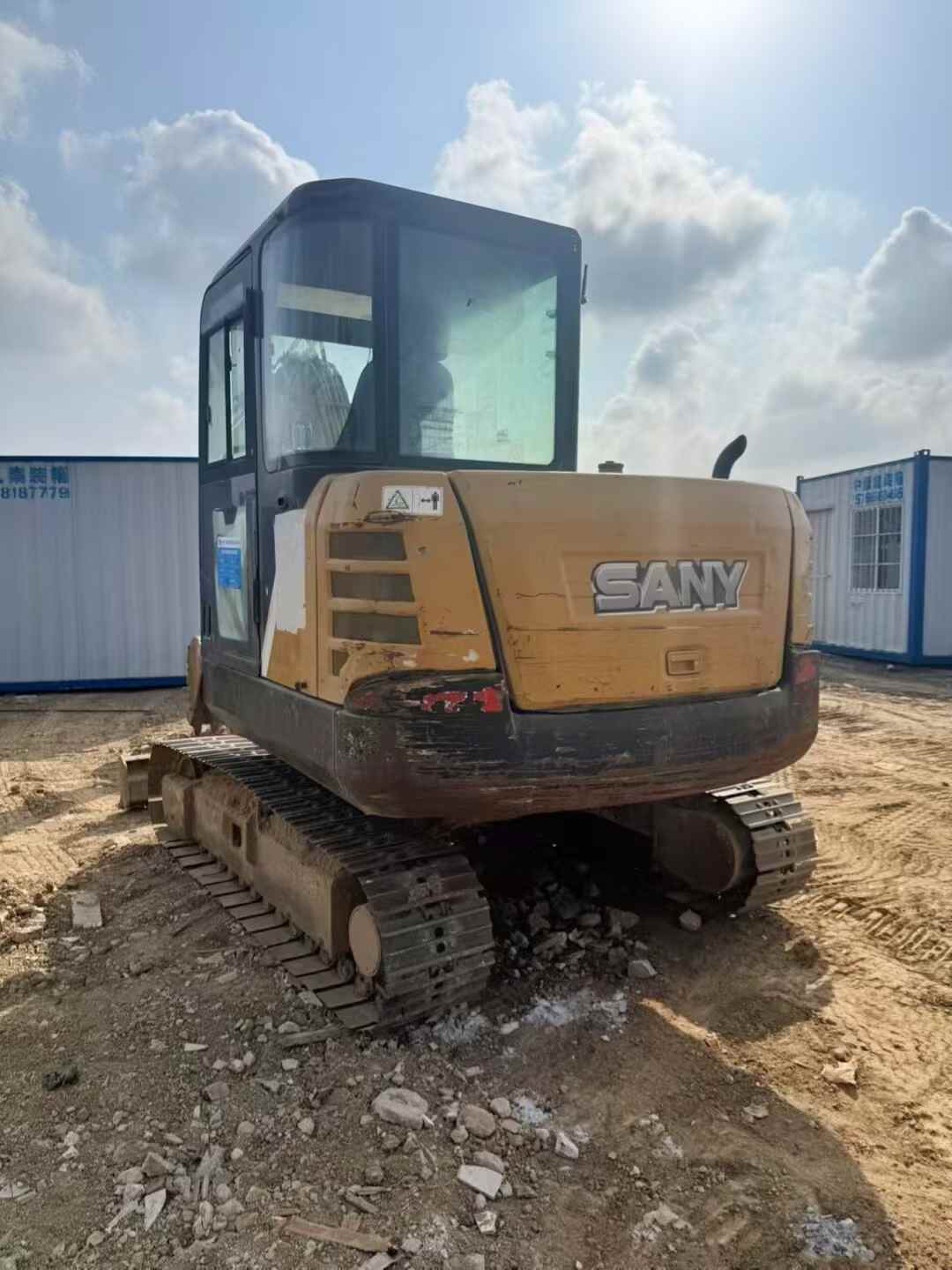 Used Sany SY55 Excavator 2016 Model / 3