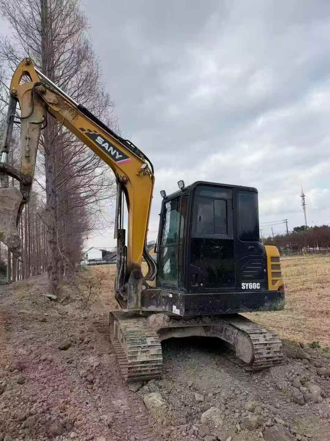 Used Sany SY55 Excavator 2021 Model / 3