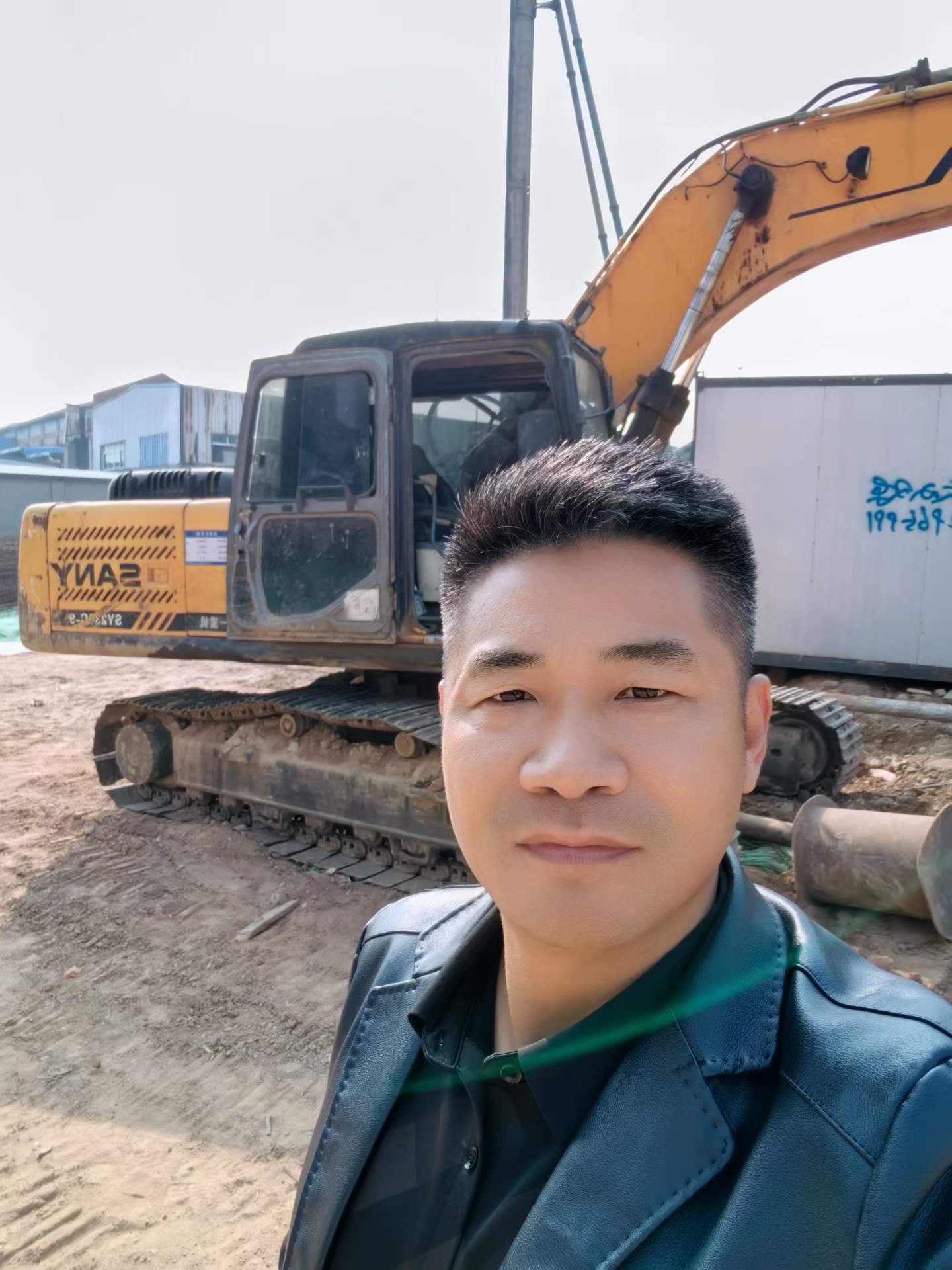 Buy Sany SY215C-8S Used Excavator