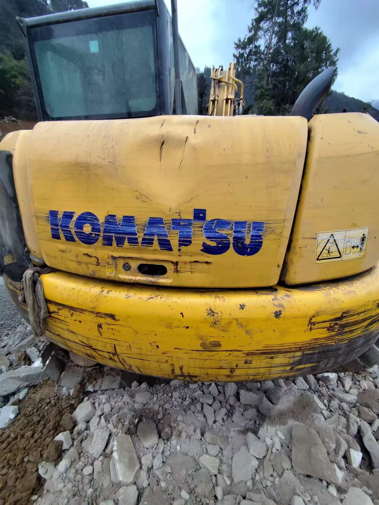 Used Komatsu PC70 Excavator 2018 Model / 4