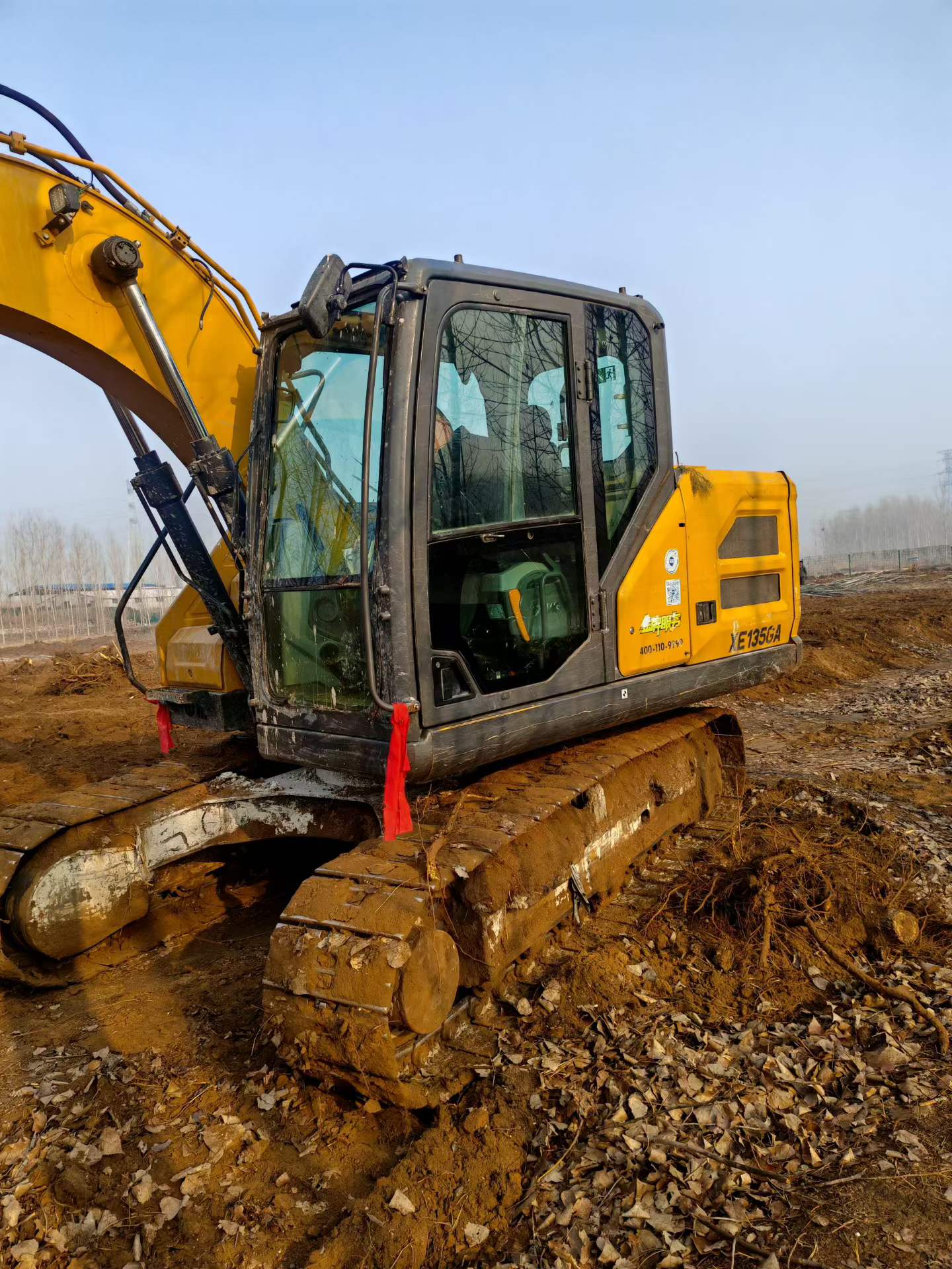 Used XCMG XE135GA Excavator 2023 Model / 8