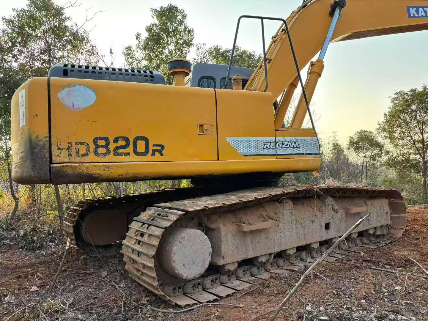 Used Kato HD820R Excavator 2015 Model / 4