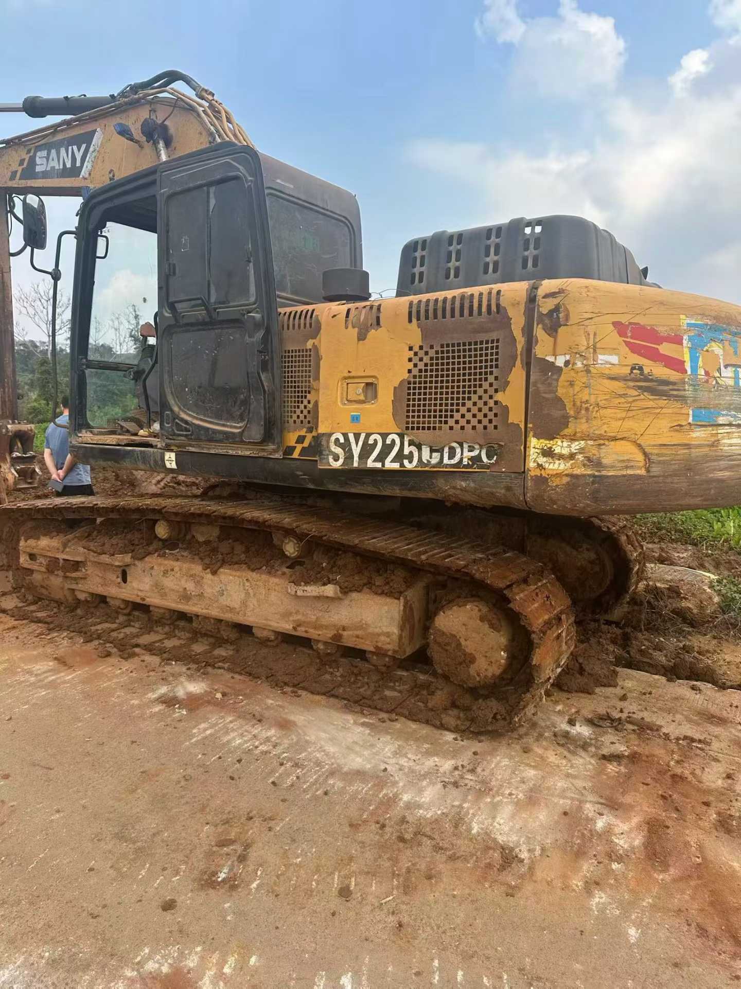 Used Sany SY215W Excavator 2020 Model / 6