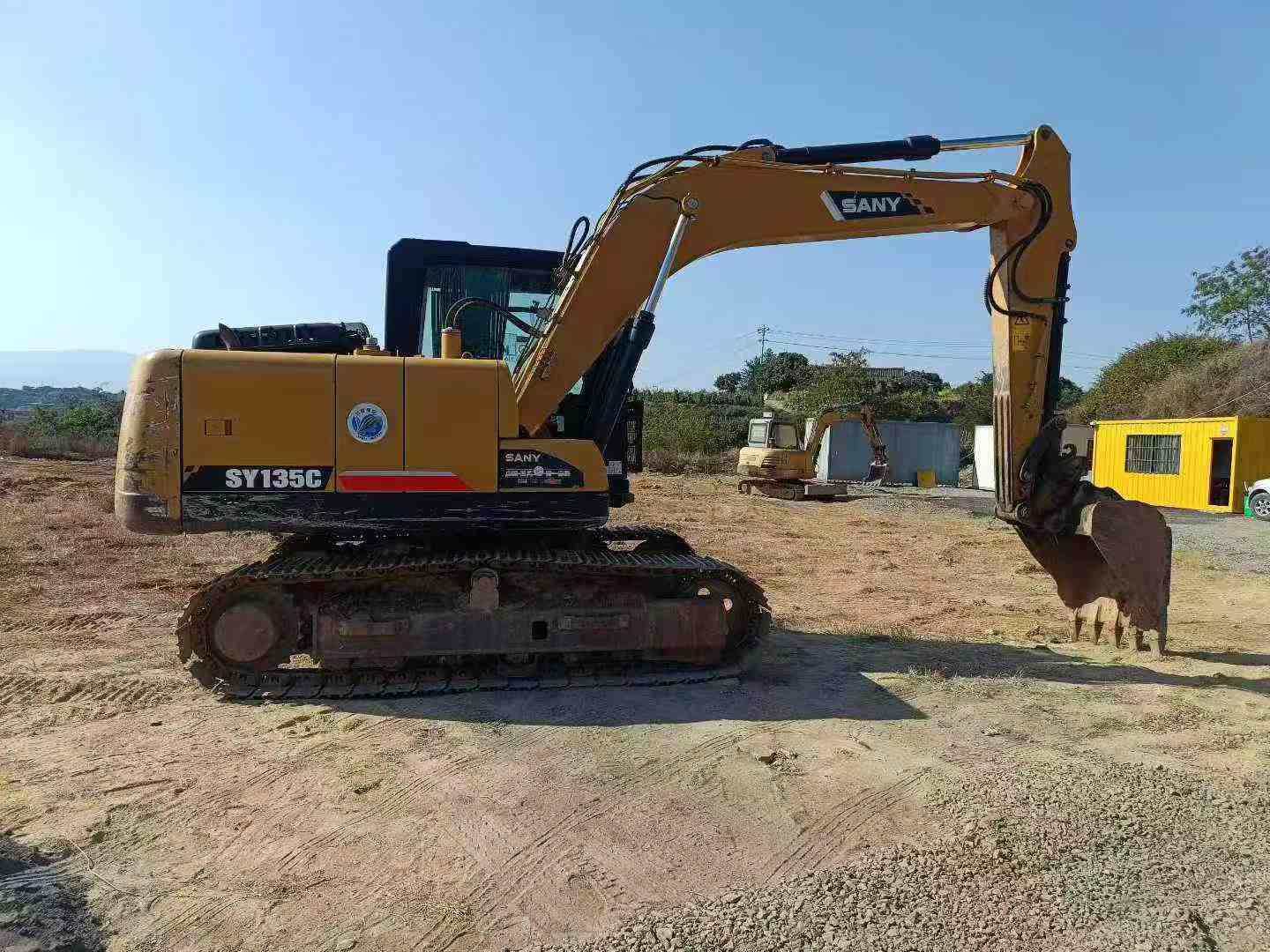 Buy Sany SY125H Used Excavator