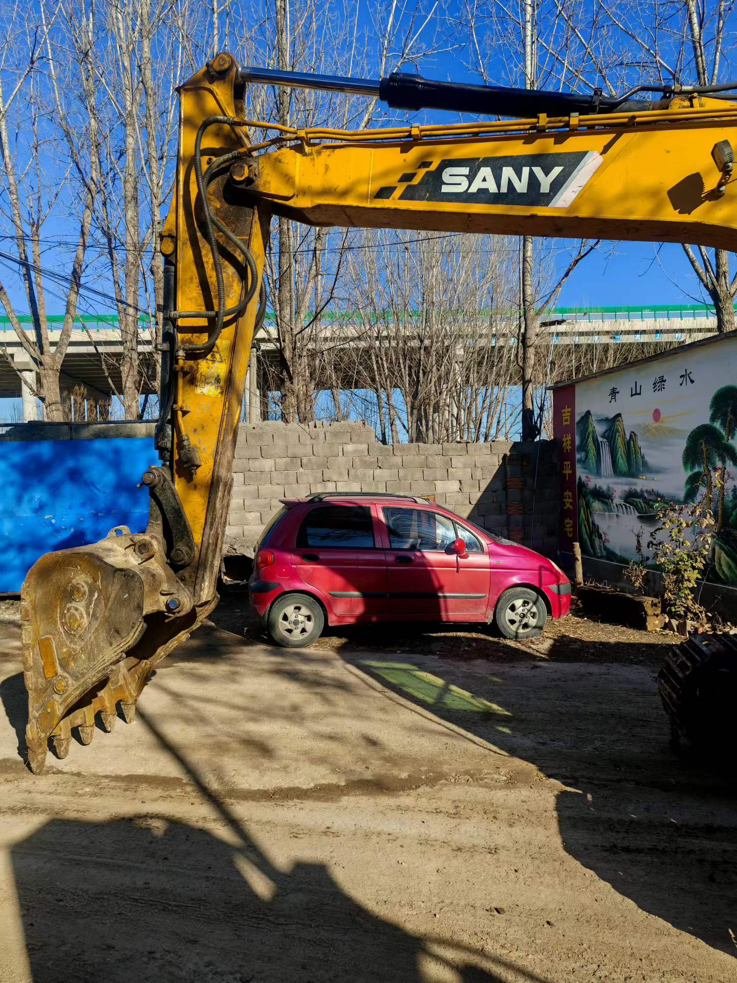 Used Sany SY135 Excavator 2016 Model / 2