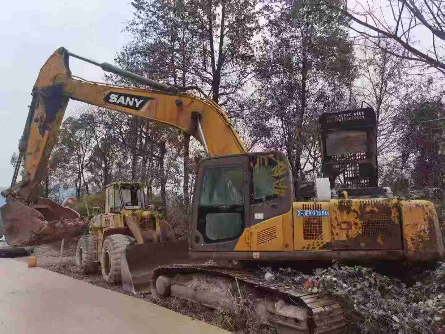 Used Sany SY235C Excavator 2014 Model / 3
