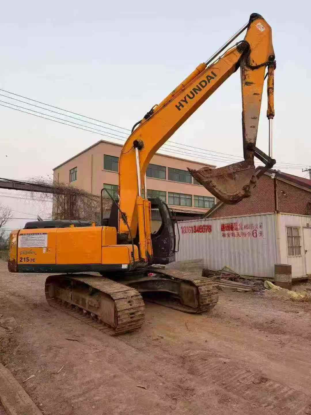 Used Hyundai R215-7C Excavator 2016 Model / 2