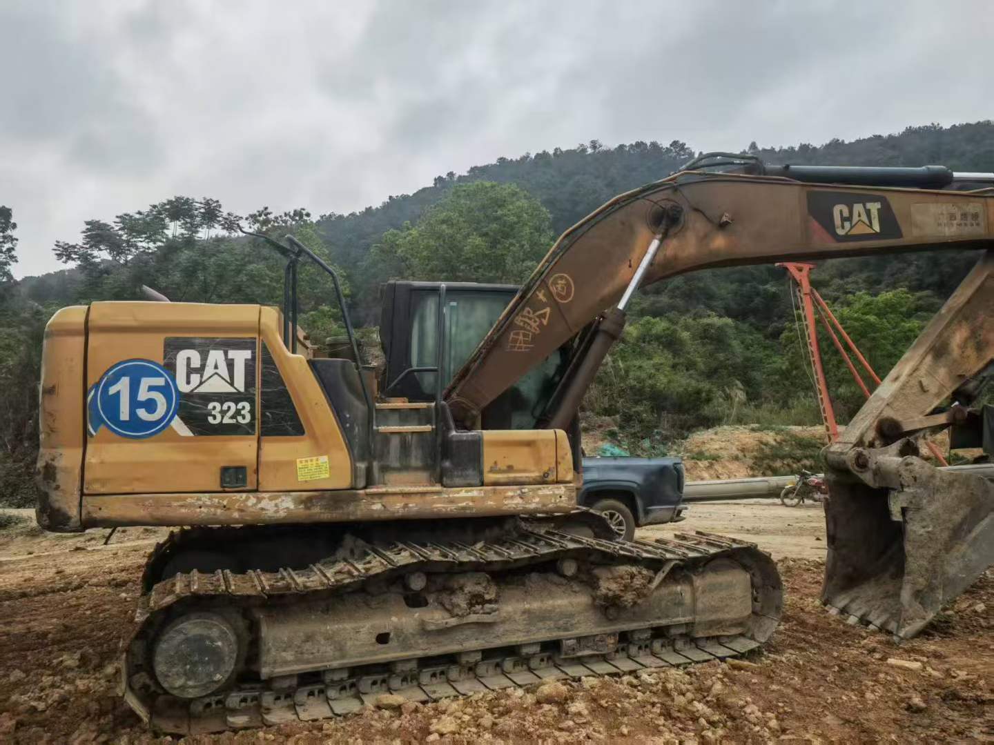 Used Komatsu WA320 Excavator 2021 Model / 2