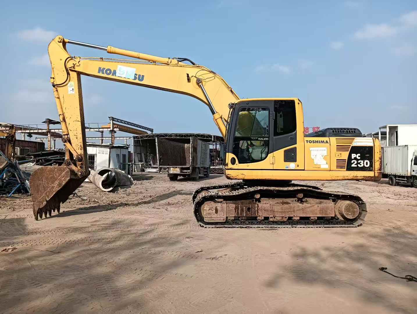 Buy Komatsu PC200-8N1 Used Excavator