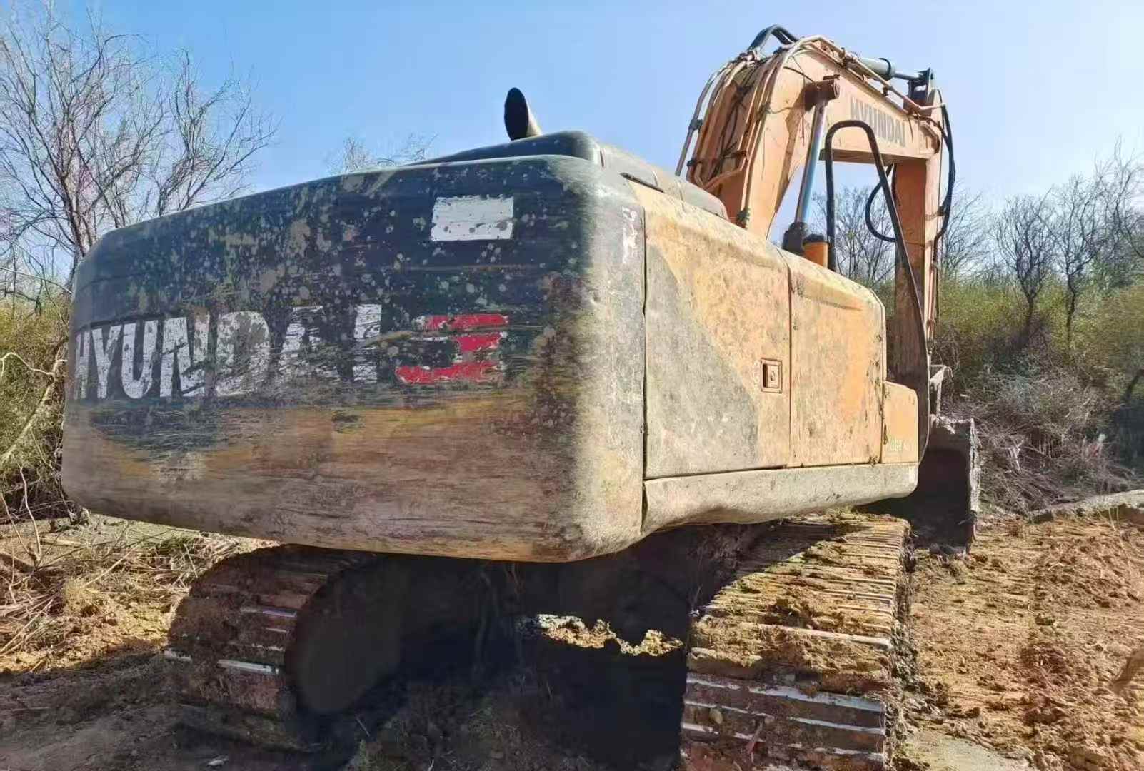 Used Hyundai R215VS Excavator 2017 Model / 2