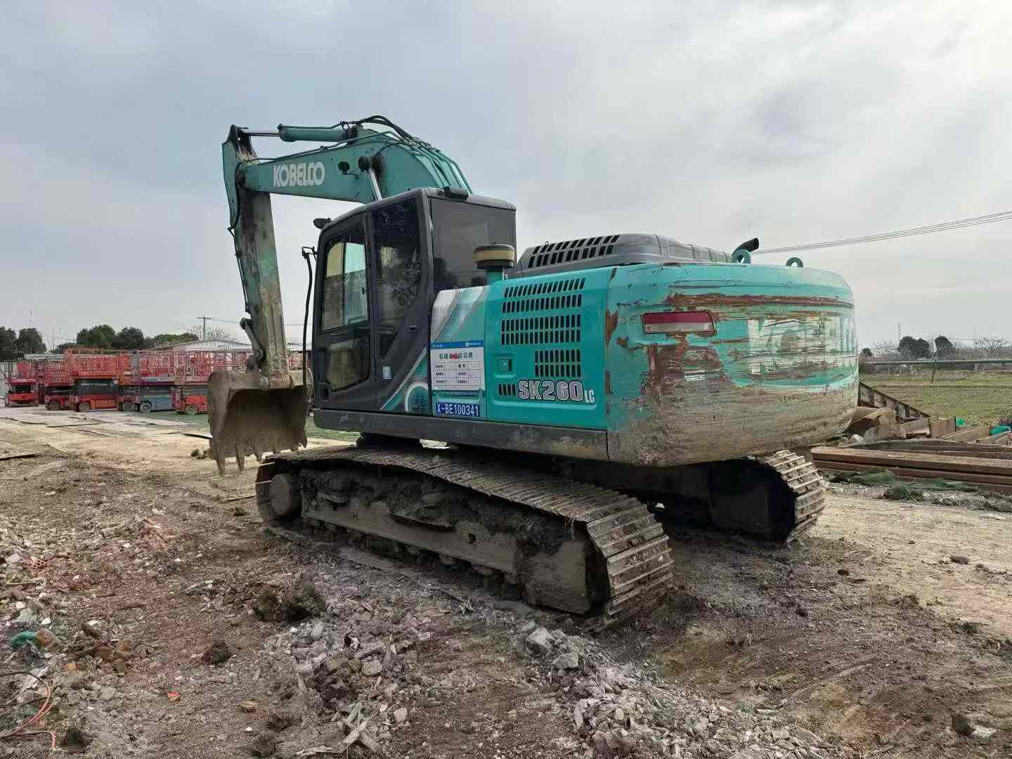 Used Kobelco SK210 Excavator 2017 Model / 8