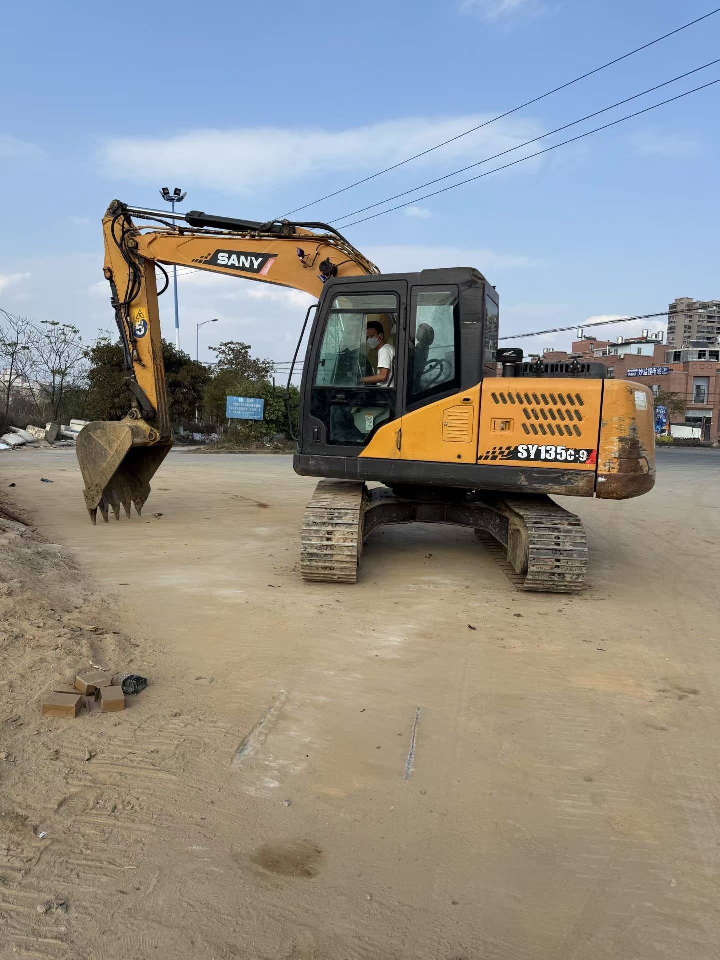Used Sany SY115C Excavator 2017 Model / 2