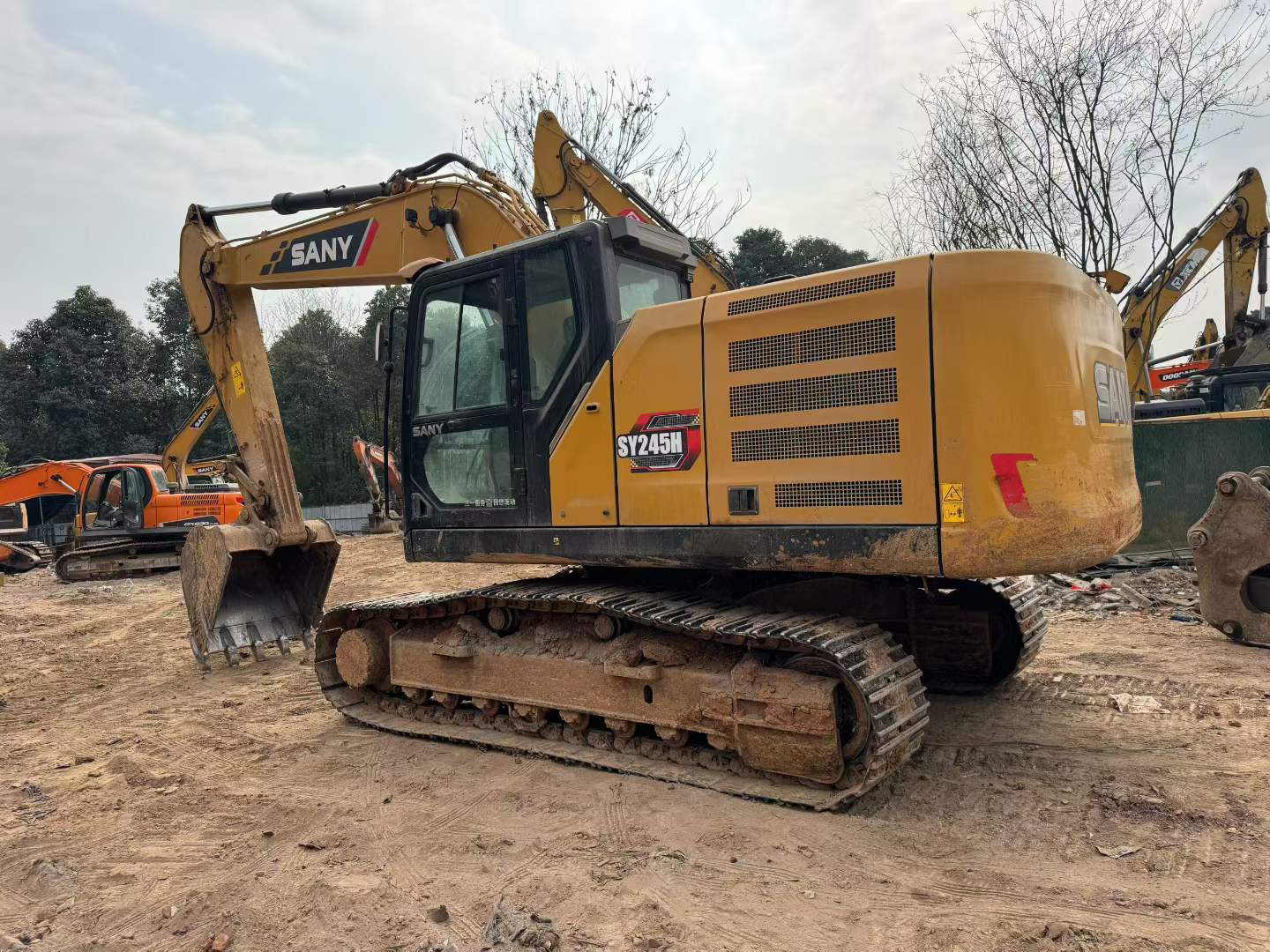 Used Sany SY215W Excavator 2023 Model / 2