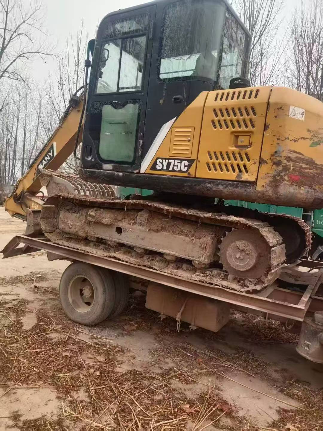 Used Sany SY75 Excavator 2016 Model / 9