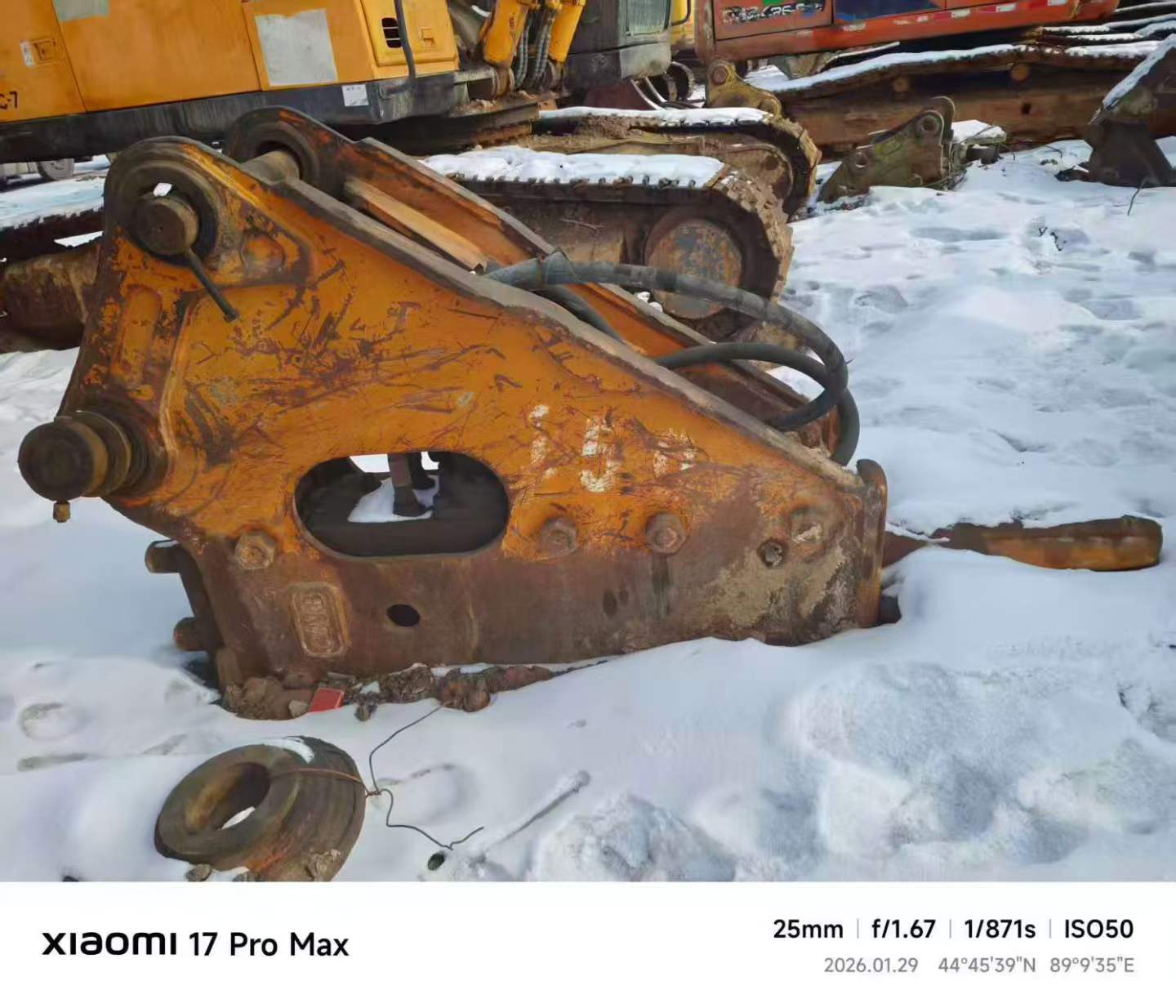 Used Hyundai XDL65 Excavator 2011 Model / 9